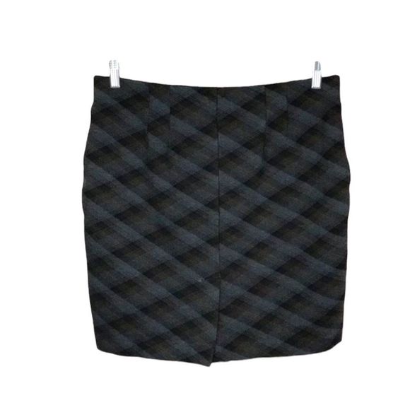 Premise Studio Skirt Mini Gray Black Women's Size Large - Picture 3 of 12